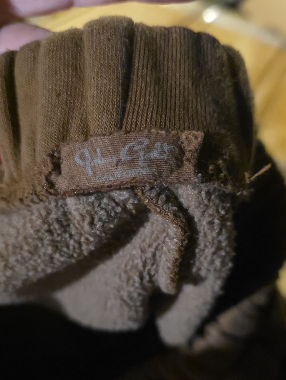 John Galt Brown Fleece-Lined Jogger Pants